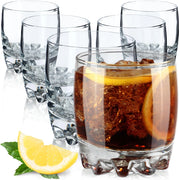 Bicchieri KADAX per bevande, whisky, succhi di frutta, set da 6 bicchieri, 300 ml