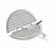 GRIGLIA PIEGHEVOLE IN PLASTICA- Bianco D. 140 mm- VECAM- pezzi 1