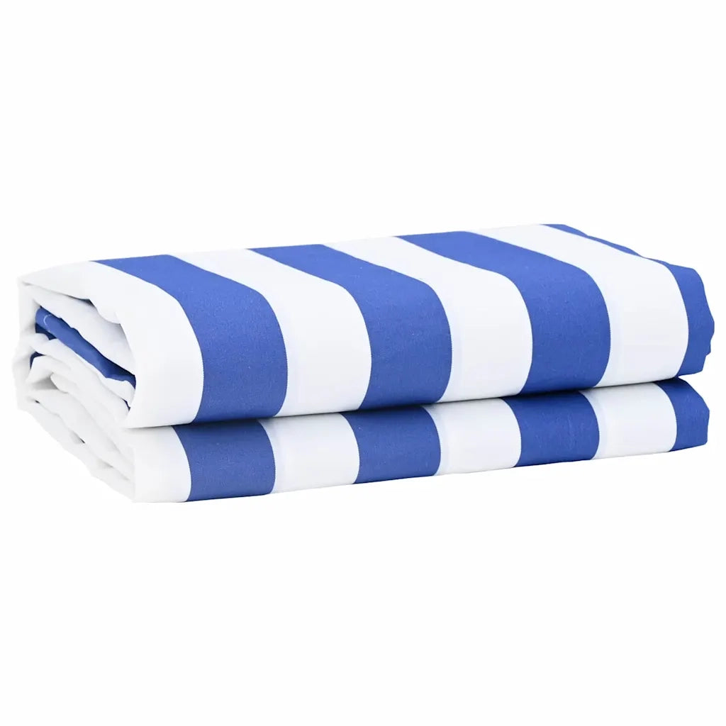 Sostituzione Tenda da sole Blu e Bianco 1000 x 160 cm 42000813