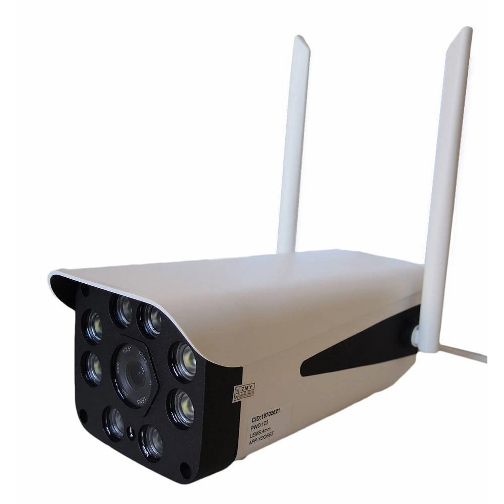 Trade Shop - Telecamera Ip P2p Camera Wireless 8 Led Infrarossi 4mm 3mpx Voice Tf Js968rp -