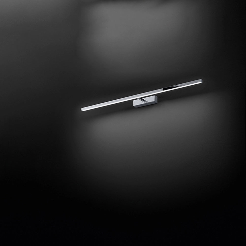 Applique Moderna Riga Metallo Cromo Acrilico Led 24W 3000K