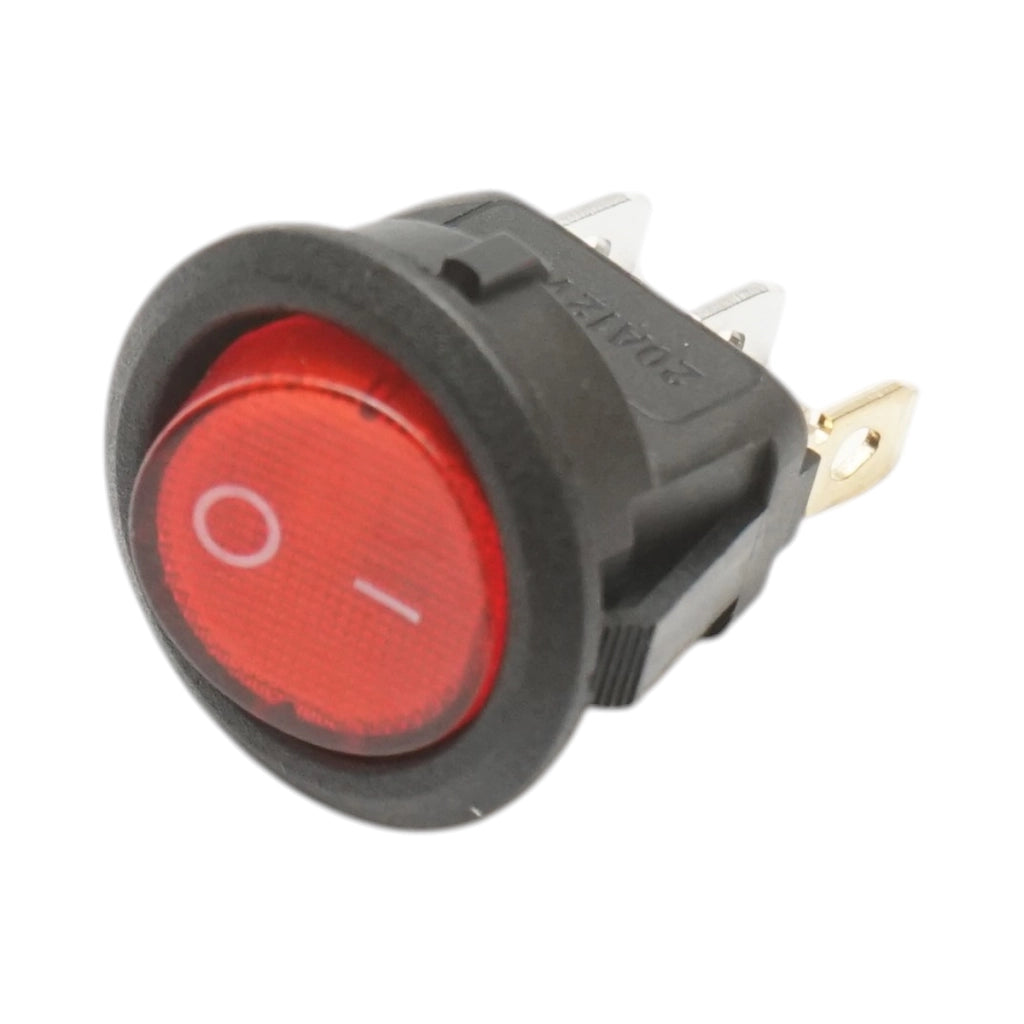 Interruttore a pulsante LED 12V DC/20A, 3 pin ON/OFF universale