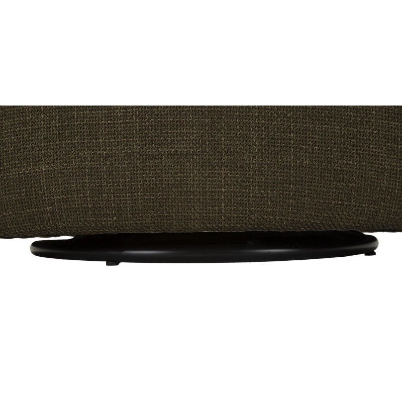Poltrona Girevole Siena Verde cm 83,5x66x80 (seduta Altezza cm 42)