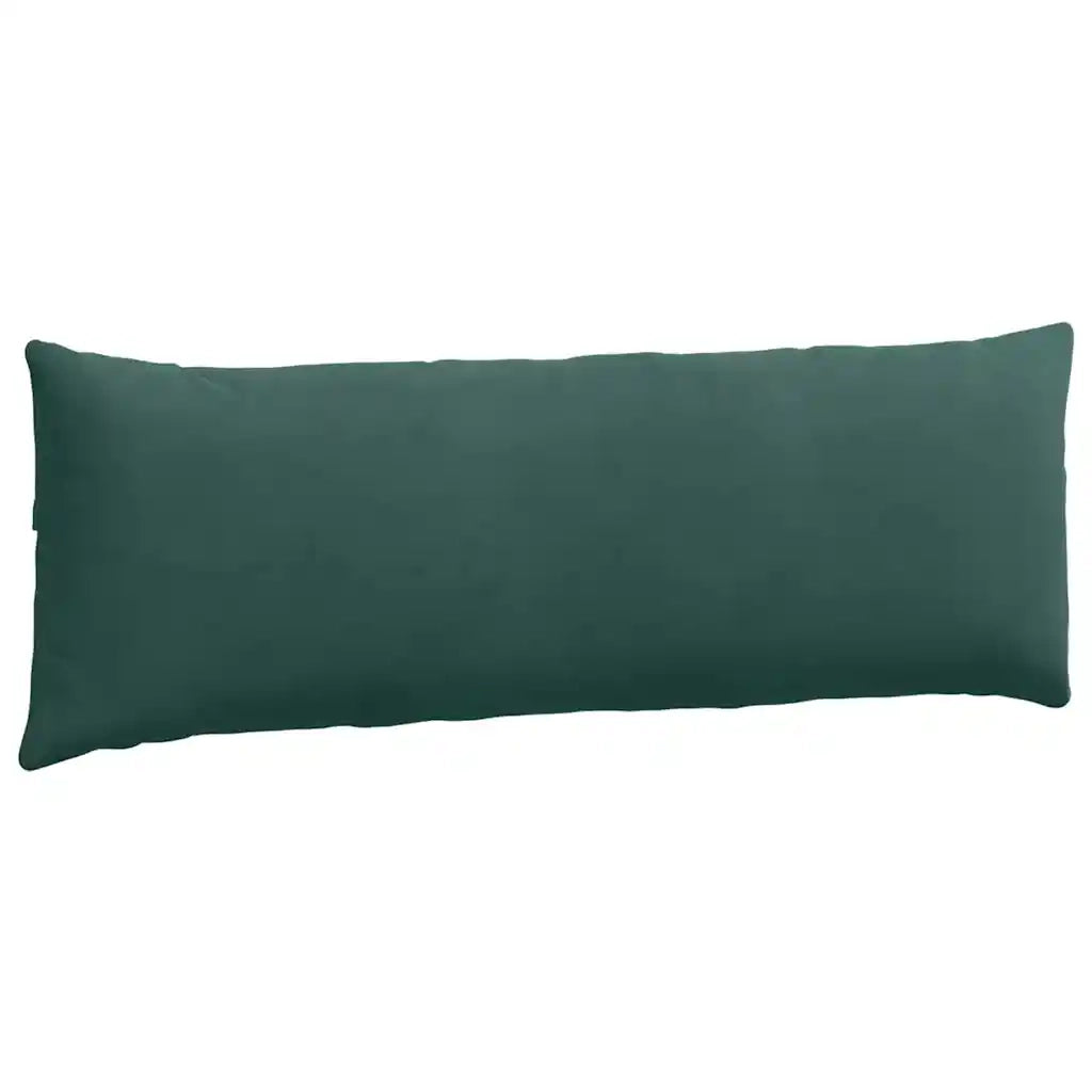Cuscini da Divano 2 pz | Cuscini per sedie Verde Scuro 120 x 40 cm