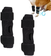 Supporto per Arti di Cane - Anteriori - Supporto per Arti di Cane - Steli Metalliche - Neoprene/Nylon - Resistente ai Colpi - 1 Paio - Appoggio per Cane