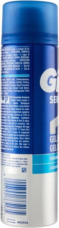 GILLETTE SERIES GEL DA BARBA IDRATANTE 200 ML IDRATANTE