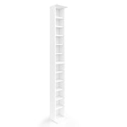 Vicco Scaffale per CD Bianco 21 x 91.8 cm Set grande da 2