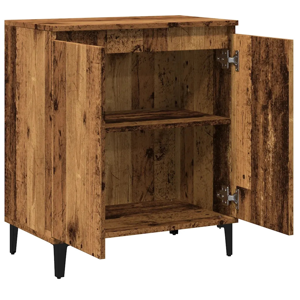Credenza Legno Vecchio 60x35x70 cm in Legno Multistrato