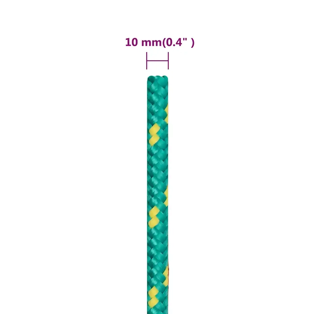 Corda per barca Verde 10 mm 50 m in Polipropilene 152719