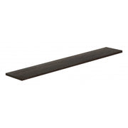 Mensola da Muro, Scaffale Legno, Mensola da Parete, Rovere Scuro, 96x15,5x1,8 cm - Smart