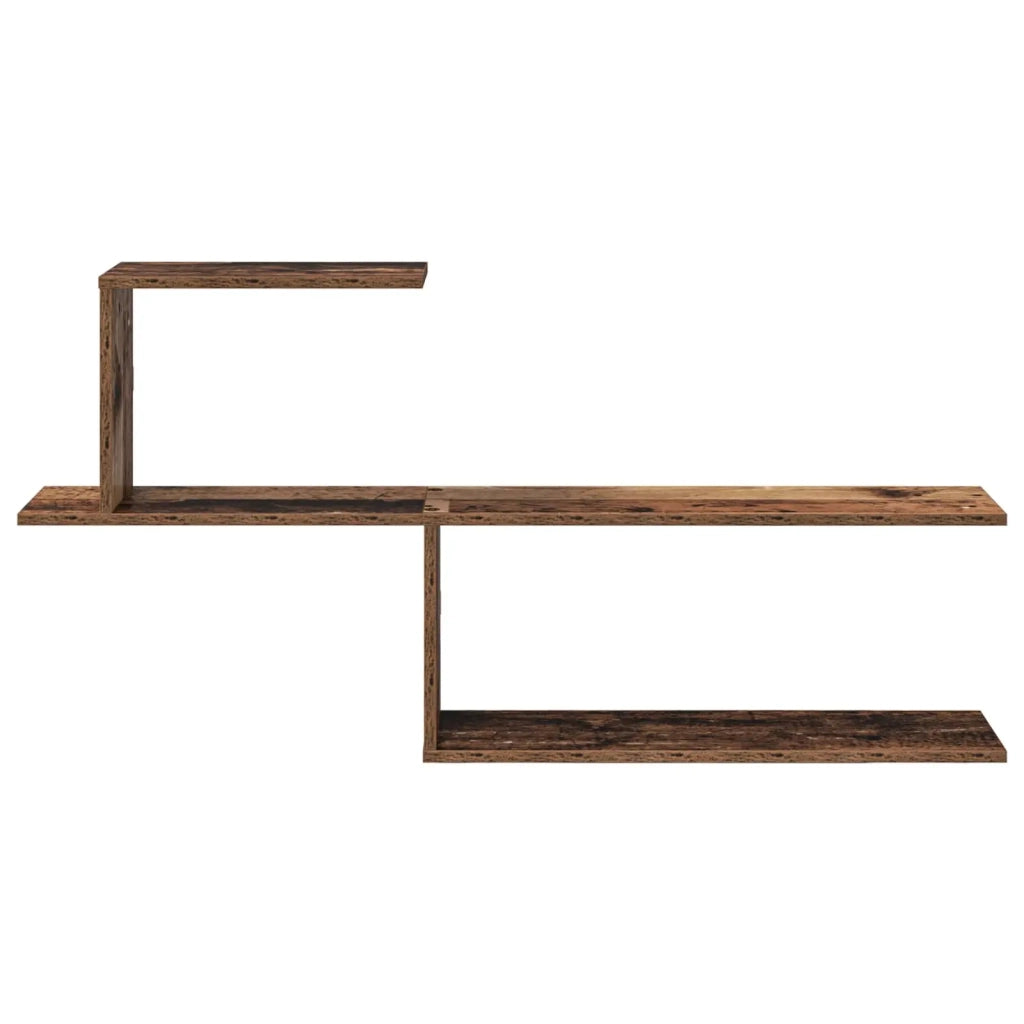Scaffale da parete Legno antico 122 x 18 x 60 cm 8012186