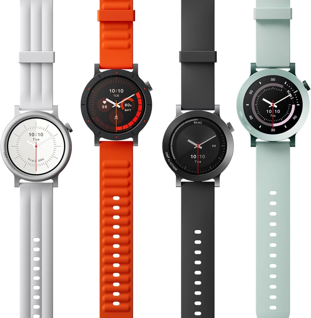 CMF Watch 3 Pro – Smartwatch con Display AMOLED da 1,43", 13 giorni di autonomia, Dual-band GPS integrato, chiamate Bluetooth e monitoraggio della frequenza cardiaca – Grigio scuro