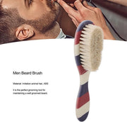 Borsetto di Pulizia per Stilista di Barba - Borsetto per Barba con Manico a Strisce.