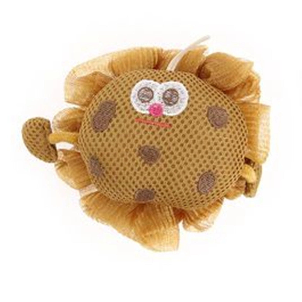Trade Shop - Spugna Doccia Bagno Spugnetta A Rete Esfoliante Pelle Corpo Con Animaletto 10773 -