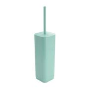 Scopino wc con ciuffo in setole d'appoggio in plastica riciclata 6334 Gedy serie SEVENTY Acquamarina
