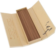 Stuzzicadenti in Sandalo 180 pezzi - Profumo Naturale - Salute e Sicurezza - Con Etui - Lunghezza Totale 21 cm