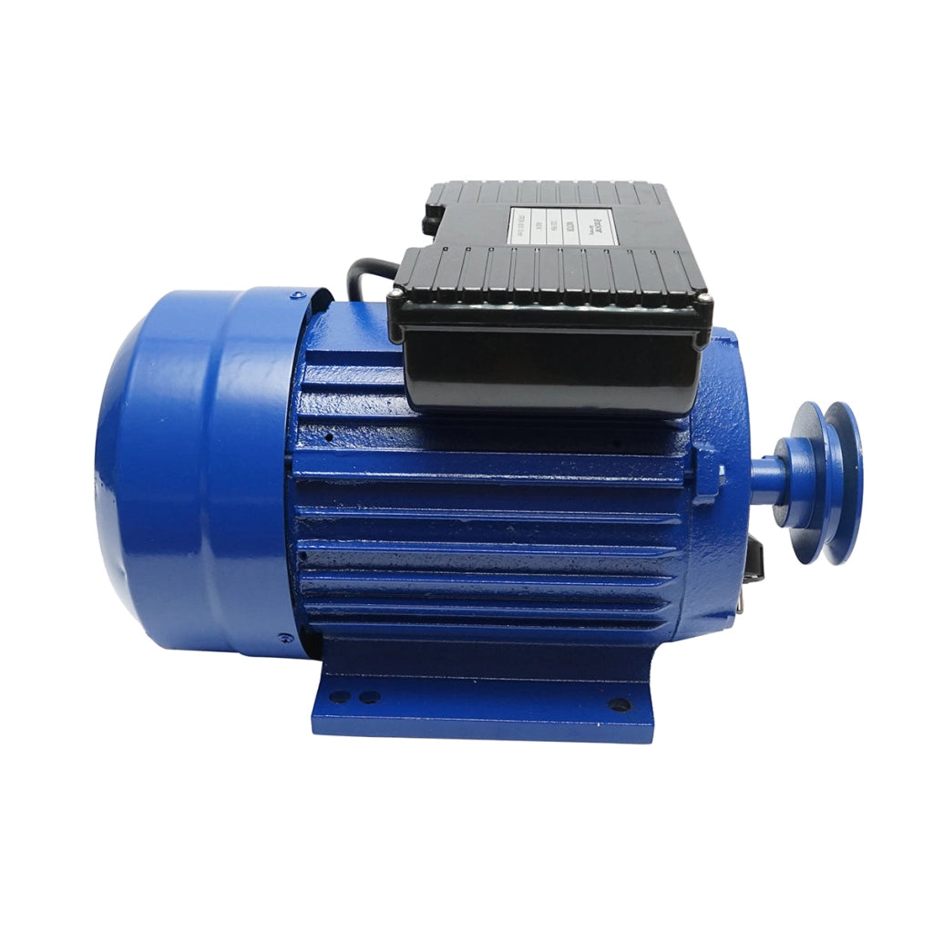 Motore elettrico monofase 4KW, 220V, statore 160x110mm, protezione termica Breckner Germany