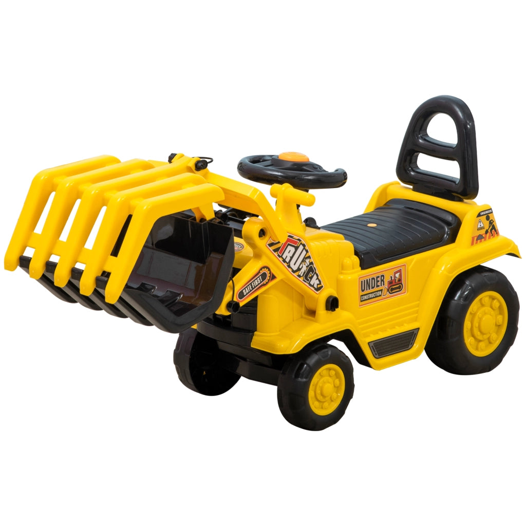 Casetta per Bambini con Suoni e Contenitore ¨C Zephmum ¨C 83x27x39 cm Giallo Nero
