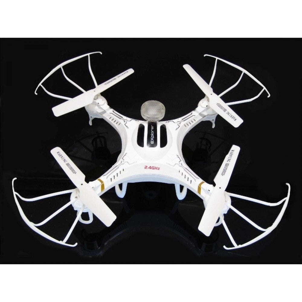 Trade Shop - Drone 4 Assi Quadricottero Con Videocamera Fotocamera In Hd Ad Alta Risoluzione -