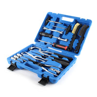 Set di attrezzi per tamburo freni 15 pezzi per montaggio freni a tamburo e a disco