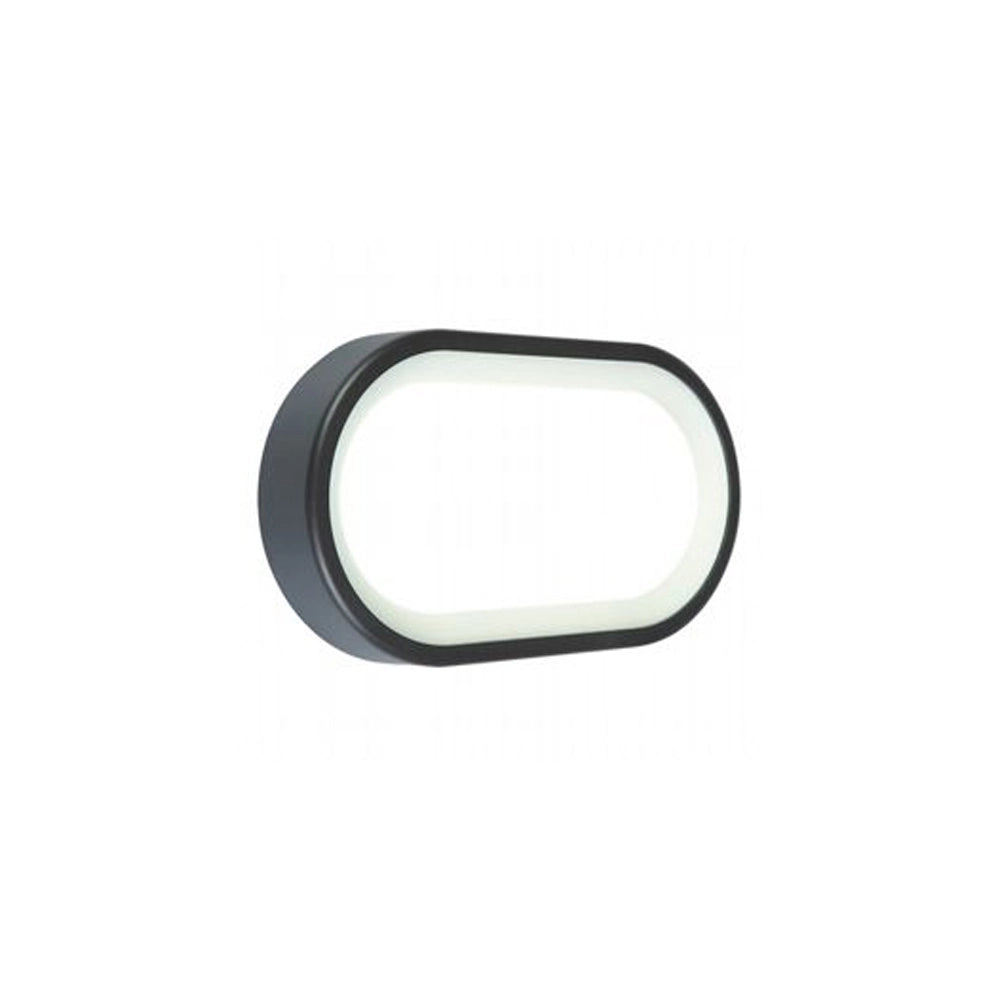 Plafoniera Esterno Moderna Orion Alluminio E Termoplastica Grigio Led 18W 4000K