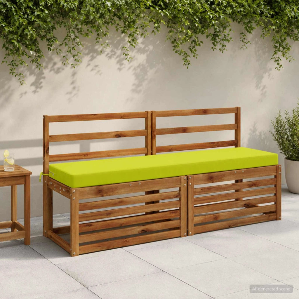 Cuscino per panchina SOEST 100% Poliestere Verde brillante. 949804