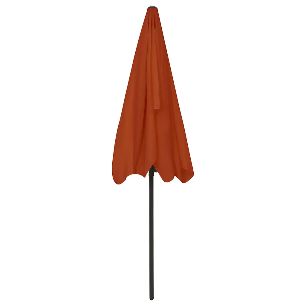 Ombrello | Parasolne da Spiaggia Terracotta 200x125 cm