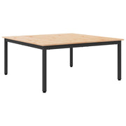 Tavolino da salotto | Tavolino da caff¨¨ | Tavolino da Soggiorno Naturale 100 x 100 x 45 cm Pino massello