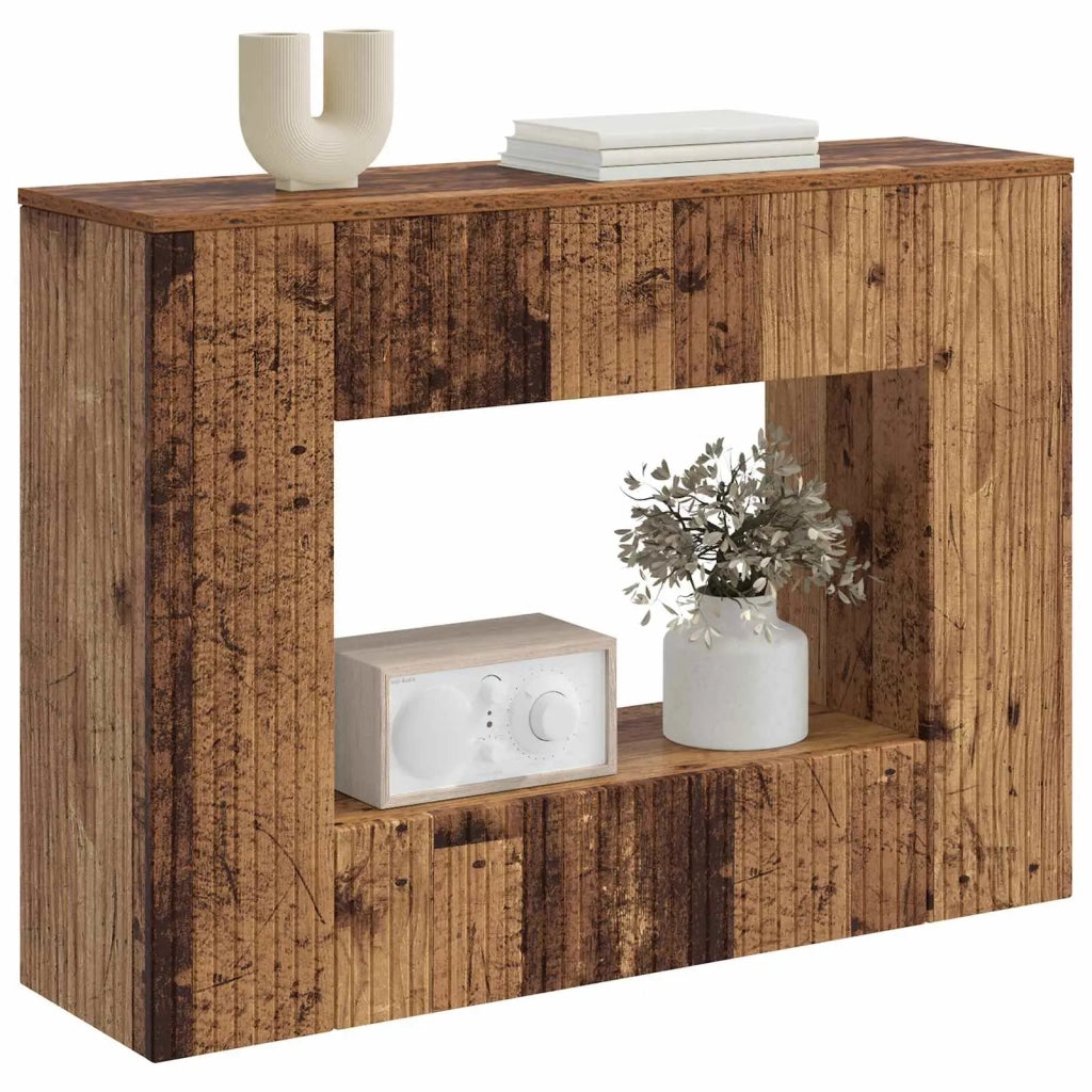 Tavolo consolle Legno vecchio 101 x 29 x 74 cm 899884