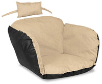 Cuscino da giardino AIO FACTORY 112x113 cm impermeabile beige per sedia sospesa