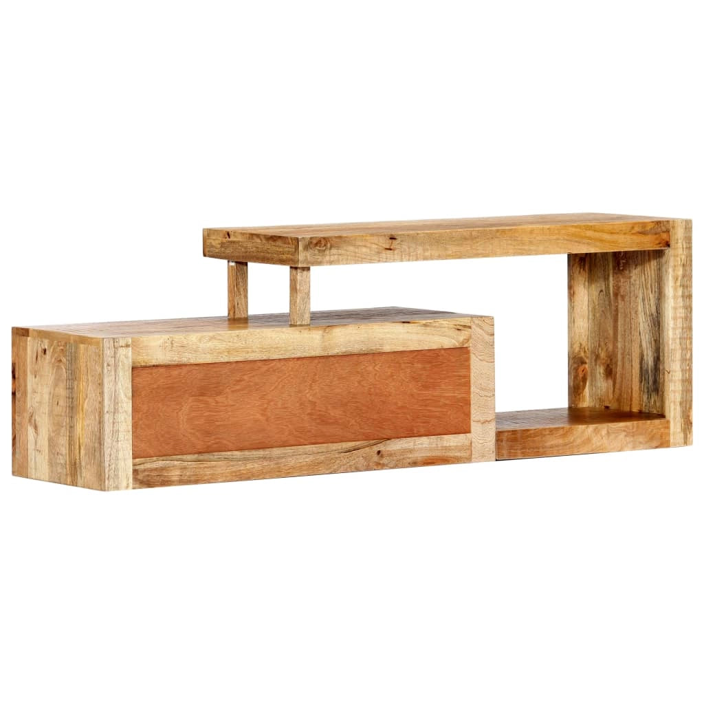 Pratico mobile porta TV/credenza di design 120 cm legno massello di mango 2502274