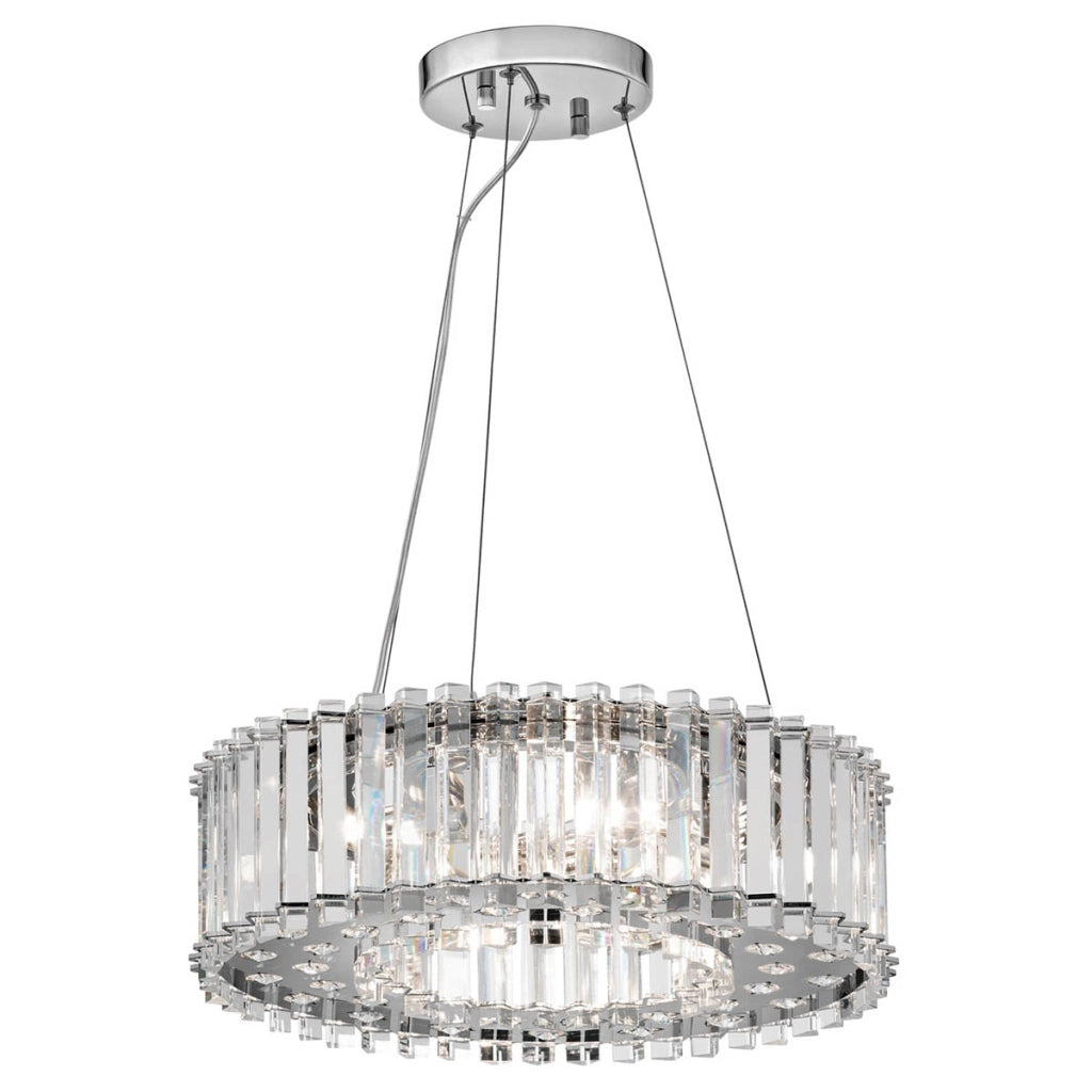 Lampadario cristallo cromato Crystal Skye 6xG9 Kichler