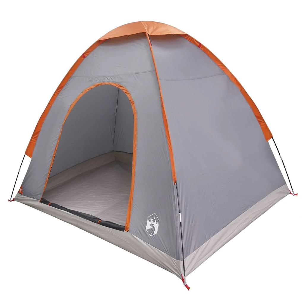 Tenda da campeggio Grigio e arancione 190 x 140 x 105 cm 42028629
