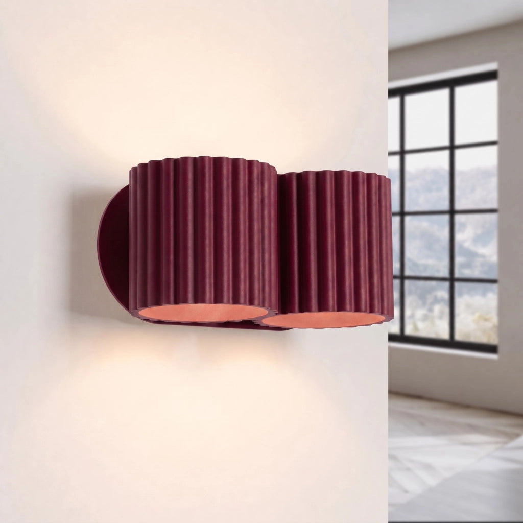 Applique AURA 2 bordeaux G9