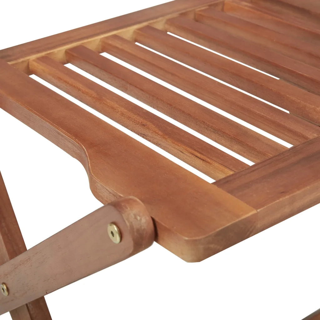 Sedie da Giardino Pieghevoli 6 pz con Cuscini Massello Acacia 3075011