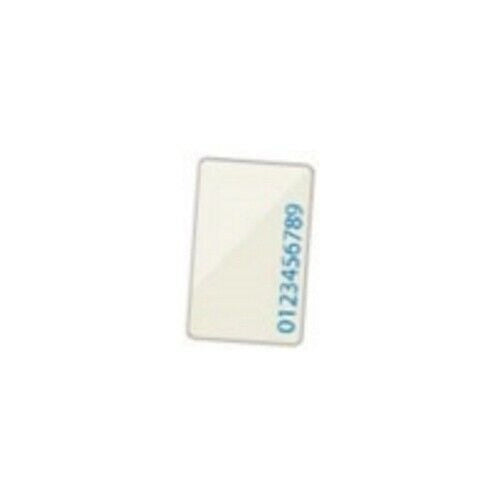 TESSERA DI PROSSIMITÀ NUMERATA ISO 0,75 MM 125 KHZ. DFM PBX-2 ALLARME ORIGINALE