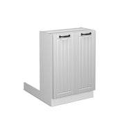 Vicco Isola cucina Bianco casa di campagna 60 cm senza piano di lavoro