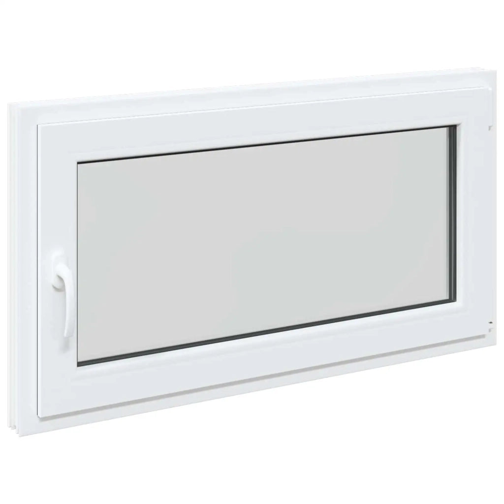 Finestra per Soffitta RISOR 110 x 60 cm PVC e Vetro Bianco CFW1650192
