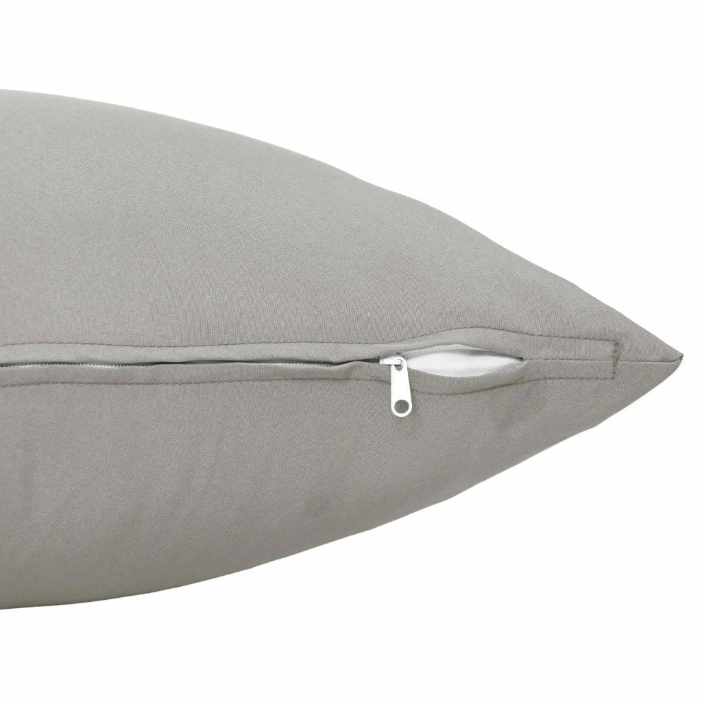 Federa 6 pcs HEERLEN Grigio 35 x 35 cm Poliestere 908158