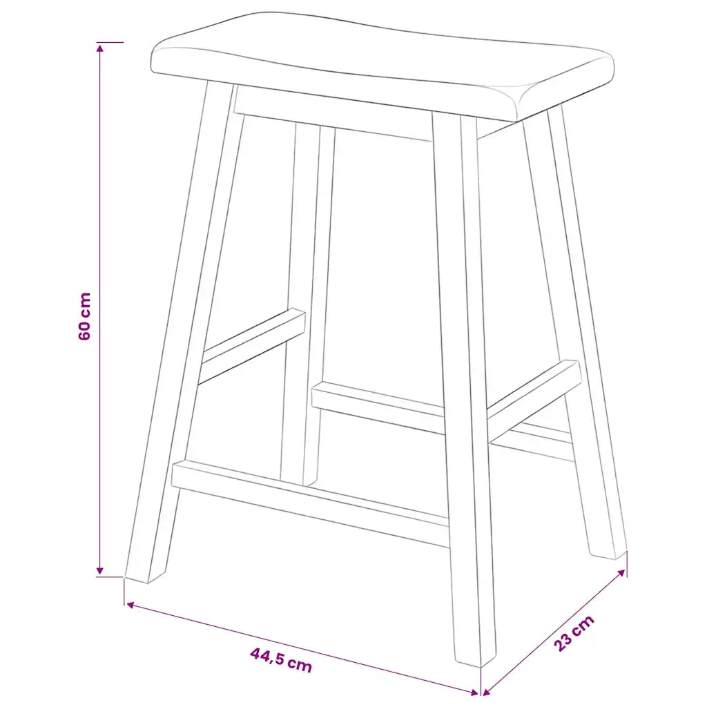 Set da Bar 3 pz in MDF Bianco 245364