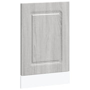 Pannello Lavastoviglie Kalmar Grigio Sonoma 45x1,5x57 cm