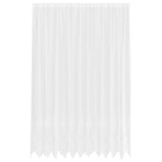 Tenda in Pizzo con tende Bianco 280 x 300 cm Poliestere