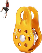 Katrol a Sfera in Lega di Alluminio e Magnesio per Arrampicata e Trasporto Off-Road - Attrezzatura di Sicurezza Premium