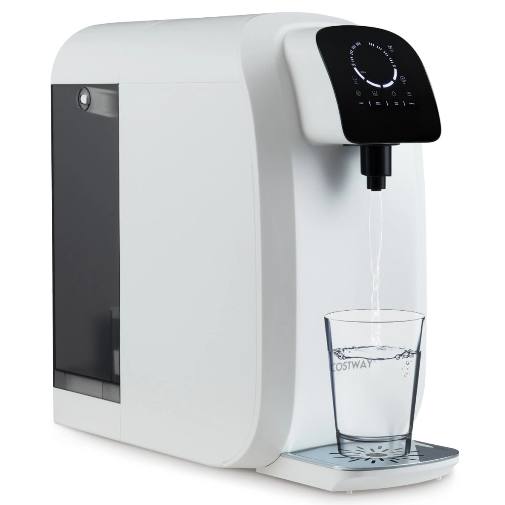 Sistema di filtrazione dell'acqua a 5 stadi RO + PPC con lampada a raggi ultravioletti-Filtro d'acqua a osmosi inversa da banco