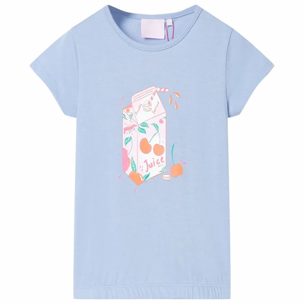 Maglietta da Bambina Blu 116cod mxl 92446