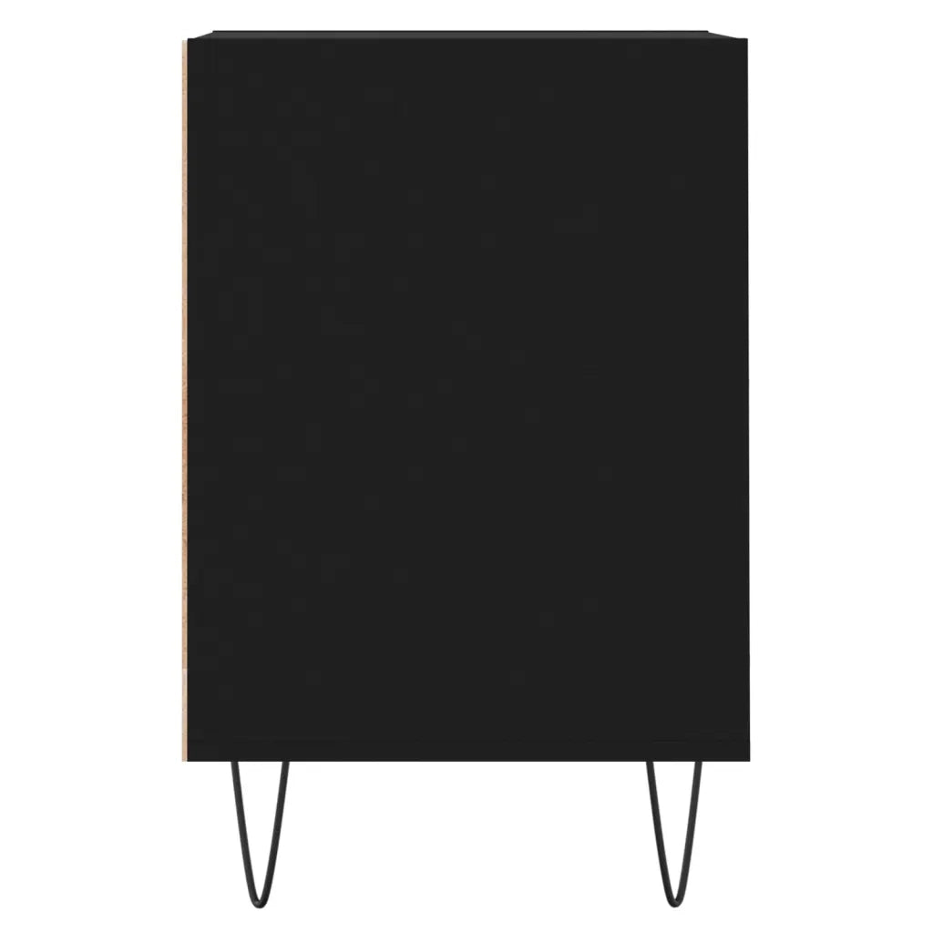Mobile Porta TV Nero 100x35x55 cm in Legno Multistrato 831317
