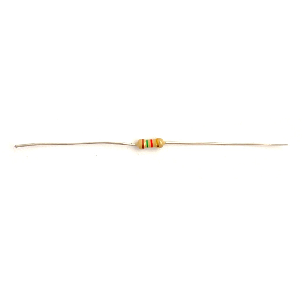 Resistore 1/4 watt pasta di carbone 1,5K +-5% Aleyay