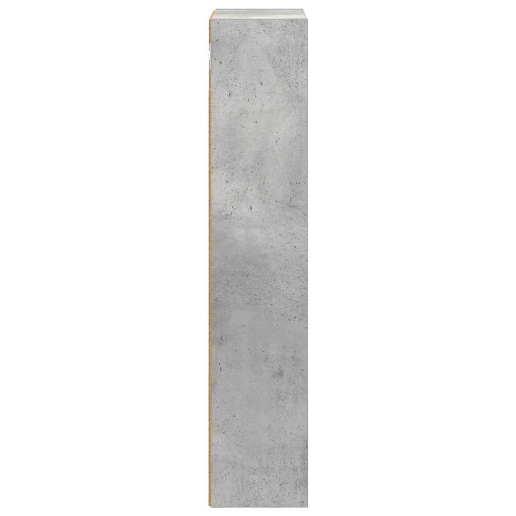 Armadio da bagno a muro Grigio Cemento 30 x 14 x 70 cm 889330