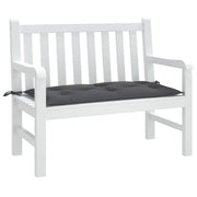 Cuscino per Panca-Cuscini per panchina Antracite 100x50x7 cm in Tessuto Oxford