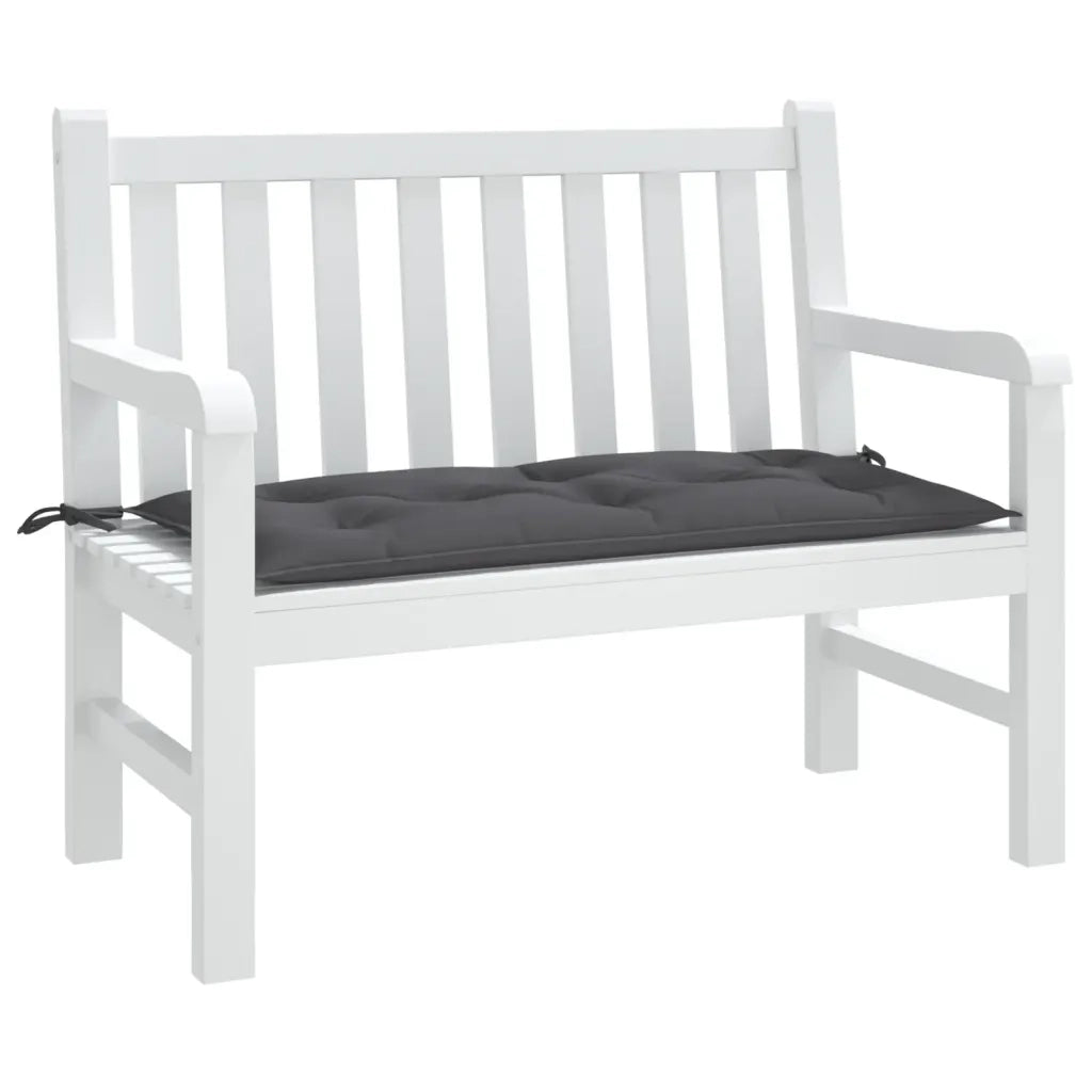 Cuscino per Panca-Cuscini per panchina Antracite 100x50x7 cm in Tessuto Oxford
